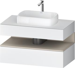 Duravit Waschtisch-Unterschrank Qatego 100x55x60cm, T m/we m, Pl, Nischenb