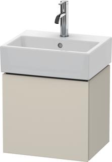Duravit Waschtisch-Unterschrank L-Cube 43,4x34,1x40cm, wandh, Tür re, Tau matt