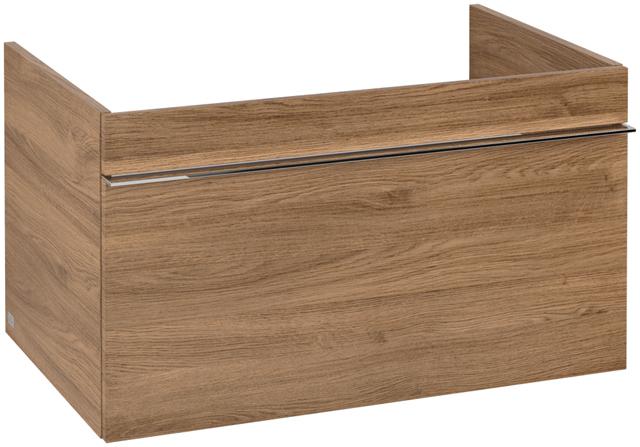 Artikelbild 1 des Artikels „V&B Waschtisch-Unterschrank Venticello 75,3x42x50,2cm, Griff Chrom, kansas oak Griff Chrom | kansas oak“