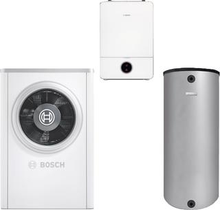 BOSCH Luftwärmepumpen-Paket BOPA CS727 CS7001iAW 13 OR-T, AWE17, BH200-5 1 A
