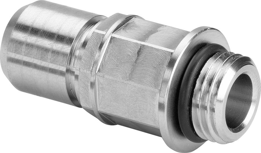 Artikelbild 2 des Artikels „Viega Entnahmeventil Easytop 2223.2 G 3/8, St nichtrost., 2-tlg., m Schutzk. G 3/8“
