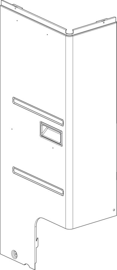 Artikelbild 1 des Artikels „BOSCH Ersatzteil TTNR: 8738207342 Seitenteil rechts vorne 4-8kW “
