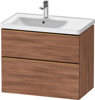 Duravit Waschtisch-Unterschrank D-Neo 78,4x45,2cm, 1 Kast, B L, b geb/Nu Nat