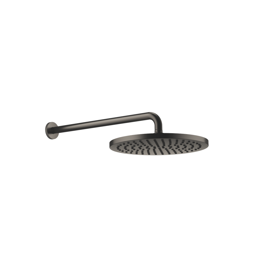 Artikelbild 1 des Artikels „Dornbracht Regenbrause m WAB, A 450mm, d 300mm, d. plat. geb. Ø 300 mm | Dark Platinum gebürstet“