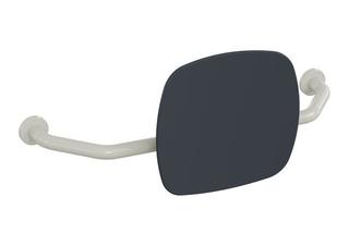HEWI Rückenstütze 801 Wandabst. 230mm, Lehne anthr, lichtgrau