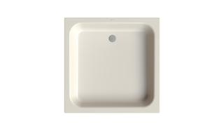 Duschwanne BetteQuinta 100x100x15cm, flax