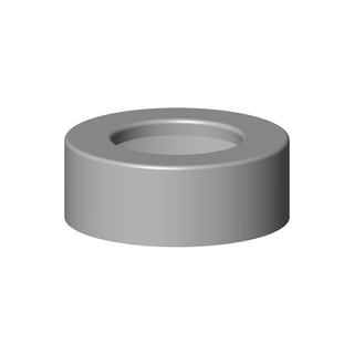 DO Rosette ERSATZTEILE 092793001 D 66 x 24,5 x D 38,3 mm Weiß matt