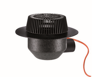 Dallmer Dachablauf SuperDrain 64 H FPO DN 70, beheizt
