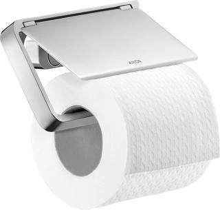hansgrohe Papierhalter Axor universal mit Deckel, Metall, chrom