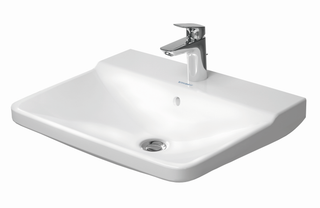 Duravit Waschtisch P3 Comforts weiß, 60x47cm, mit Hahnloch und Überlauf