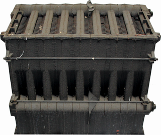 Wolf Gussgliederblock geteilt kpl. für NG-31E-70