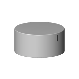 DO Griff ERSATZTEILE 092074006 D 60 x 29 mm Dark Platinum gebürstet