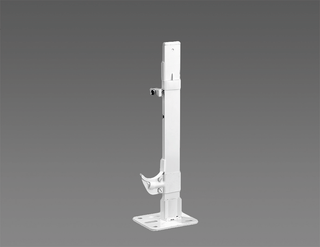 Zehnder Standkonsole STF 2, H:910mm, m Fuß, o FBT, we R 9016