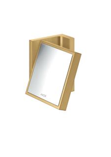hansgrohe Rasiersp Axor Uni. Rectangular neigbar, Wandmontage, brushed gold optic