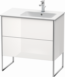 Duravit Waschtisch-Unterschrank XSquare 81x47,8x83,2cm, B re, we hgl, Aho mitt