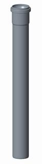 ETA Rohr PP DN110 mit Muffe L=500mm fuer raumluftunabhaengigen Betrieb