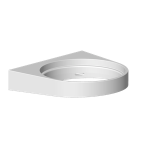 DO Halter ERSATZTEILE 081797506 126 x 26 x 120 mm Chrom