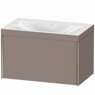 Duravit WT-Unterschrank c-bonded XViu 80x48cm, 1 AZ, o HL, C m, Rah. C, bas. m