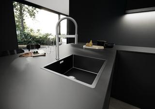 Blanco SPT-EHM CULINA-S II MINI SENSOR HD, schwenkbar, PVD steel