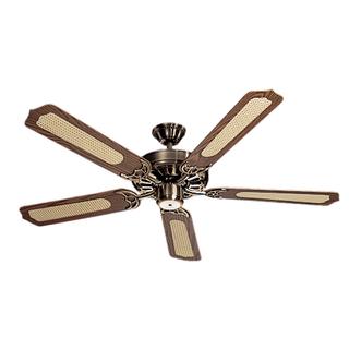 Helios Deckenventilator DVAM 130 130cm, Messing-antik