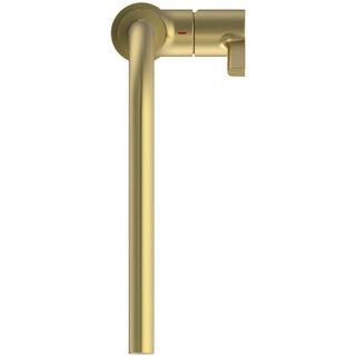 IS Küchenarmatur Gusto Ausl. 232mm, m Rohrauslauf, brushed gold
