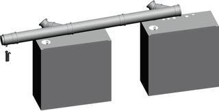 Wolf Grundbausatz MGK -2 Reihe f MGK-2-130/170/210/250, DN 160/200, RLA