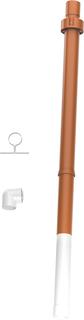 BOSCH Grundbausatz FC-Set80-C33x d 80/125mm, 1,5 m, An hi., senkr., rot