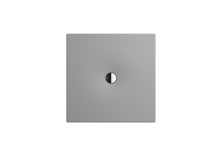 Kaldewei Duschwanne SCONA 916-1 100x100x2,3cm, Perl-Effekt, cool grey30