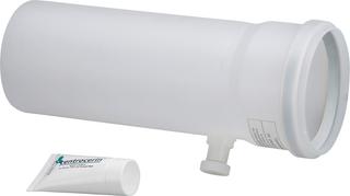 BOSCH Zuluftanschluss AZB 1356, gerade, d= 110mm, mit Messöffnung
