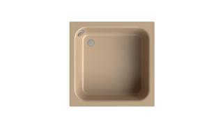 Duschwanne BetteDelta 90x90x28cm, greige