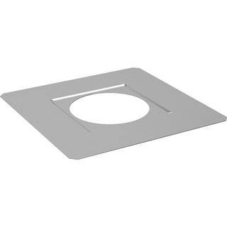 Geberit Befestigungsflansch 60x60mm, für Dachabdichtungsfolien