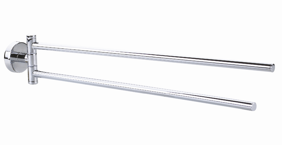 Artikelbild 1 des Artikels „tnwb Handtuchhalter PRO 020 50x84x456mm, 2-a., Zinkdr.g, MS, hgl-vc 50 x 82 x 455 mm“
