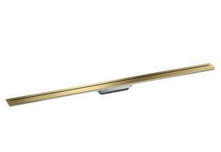 hansgrohe Duschrinne AXOR Drain 1200mm, Fertigset, frei i Raum, b br