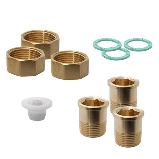 ESBE Verschraubungssatz 3er-Set für VTA AG G1"-R3/4" incl. 1x RV