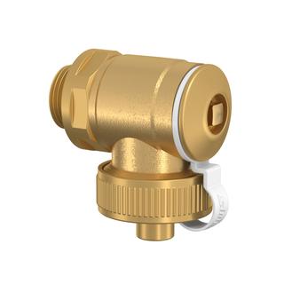 Flamco Füll- und Entleerstopfen V Standard, G 3/8 AGxG 3/4 AG, blank