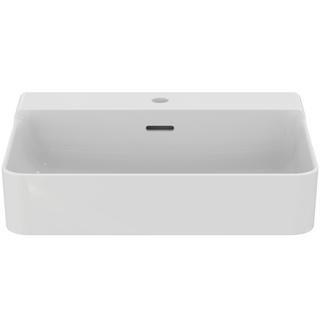 IS Waschtisch Conca 60x45x16,5cm, 1 HL, m Ü, gs, we. IP