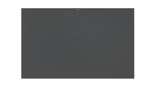 Bette Duschfliese PLUS BetteAir 1600x1000mm, raven, RE, gl. Stahl, m M-T