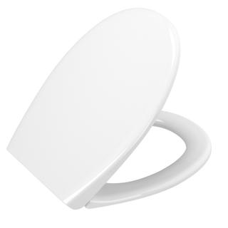 VitrA Bad WC-Sitz S20 35,5 x 45 cm, oval, Universal, weiß hochglanz