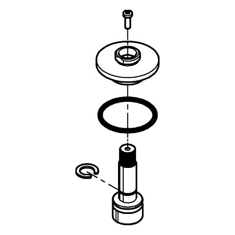 Artikelbild 1 des Artikels „GROHE Rosette 101297 chrom “
