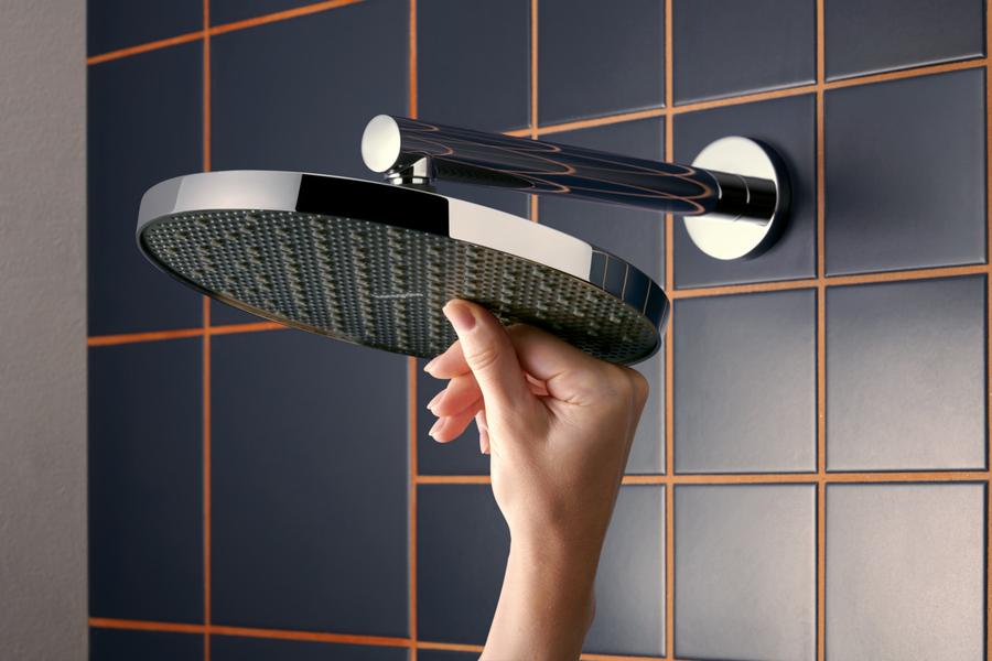 Artikelbild 11 des Artikels „hansgrohe Kopfbrause ACT S 1jet, DN15, EcoSmart+, 5,5 l/min, chrom EcoSmart, 5,5 l/min | chrom“