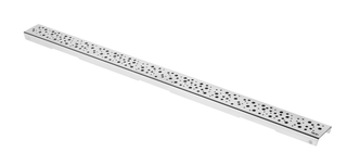 TECE Designrost TECEdrainline drops ES pol., 1500mm, für Duschrinne, gerade
