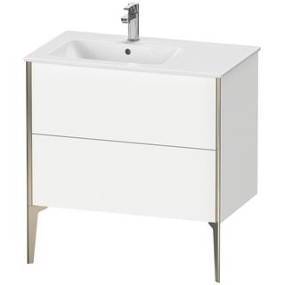 Duravit Waschtisch-Unterschrank XViu 81x48x59,4cm, 2 AZ, B l, C m, we matt