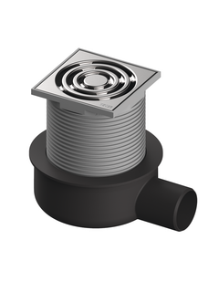TECE Bodenablaufset TECEdrainpoint S 50 superflach, DN 50, waagerecht