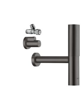 hansgrohe Designsiphon-Set Flowstar G 1 1/4, brushed black chrome