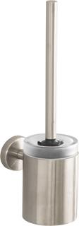 hansgrohe WC-Bürstengarnitur Logis Wd, Eins. Mattglas, MS, brush. ni.