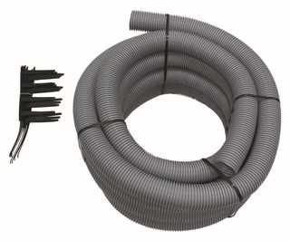 Abgasleitung Set 5 Rohr 15 m, flexibel, PP