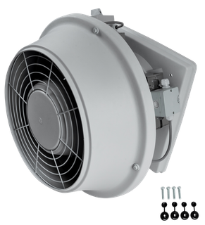 Wolf Dachventilator DV-2 EC 225-400 V, stufenl. regelbar, li-grau