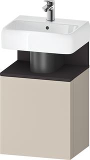 Duravit Waschtisch-Unterschrank Qatego 44x35x64,5cm, 1 T, T r, gra m/ta matt