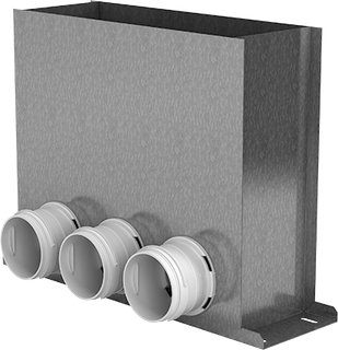 Blauberg Ventiladapter BlauFast RPF 300x100/63x3 M, für den Boden