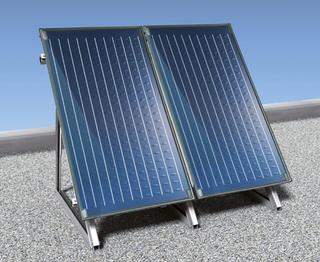 BOSCH Solar-Paket JUPA SO568, Flachdach 3 x SO5000 TFH, bausseitige Befestigung